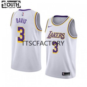 Dres Los Angeles Lakers Anthony Davis 3 Nike 2022-23 Association Edition Bijela Swingman - Dječji